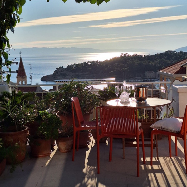 Dnevni boravak, Apartments Villa Dada Makarska, Apartmani Villa Dada Makarska s jacuzzijem i bazenom Makarska